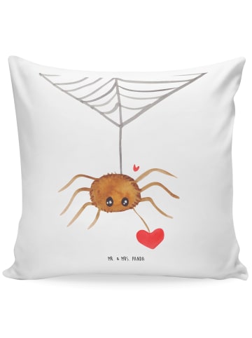Mr. & Mrs. Panda Kopfkissen Spinne Agathe Liebe ohne Spruch in Weiß