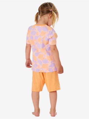 Schiesser Pyjama Nightwear in pfirsichorange
