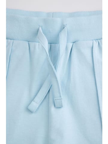 Coccodrillo Kurze Baumwollshorts in hellblau