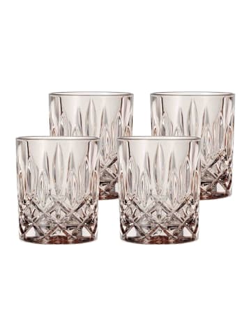 Nachtmann 4er Set Whiskybecher Noblesse Fresh 295 ml in taupe