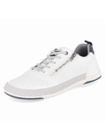 Tom Tailor Schnürhalbschuh in weiss