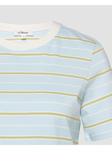 s.Oliver T-Shirt in 51G1_arktisblau