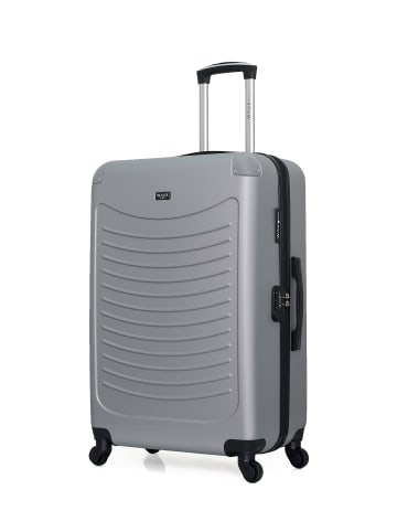 WAVE PARIS Großer Hartschalenkoffer CONGO in HeLgrau (95L)