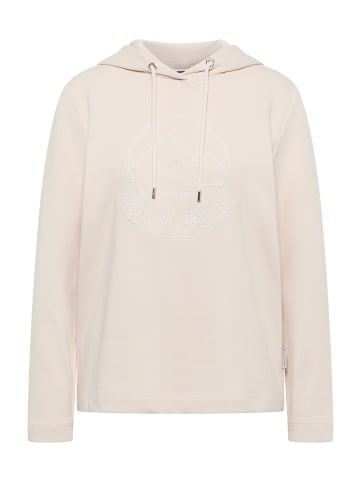 Cecil New Path Embroidery Hoody in Light Greige