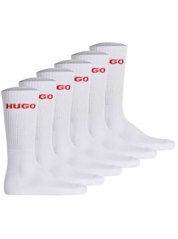 HUGO Socken 6er Pack in Weiß