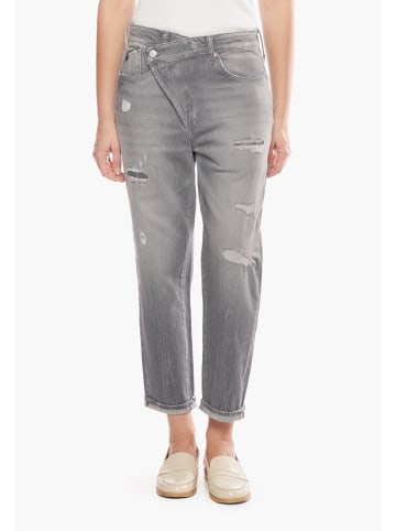 Le Temps des Cerises Jeanshose JEAN FEMME COSY in grey