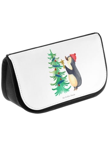 Mr. & Mrs. Panda Organizer Tasche Pinguin Weihnachtsbaum ohne Sp... in Weiß