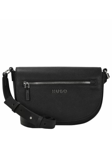 HUGO Women's Chris Saddle R - Umhängetasche 25 cm (black) in schwarz