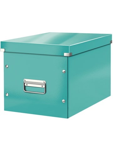 Leitz Archivbox Click & Store Cube L Hartpappe eisblau