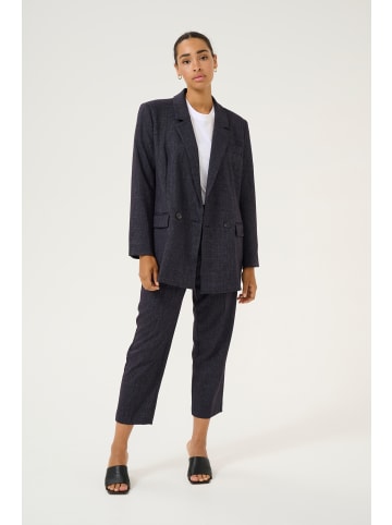 Kaffe Blazer KApernilla Baggy fit in Dark Grey Check
