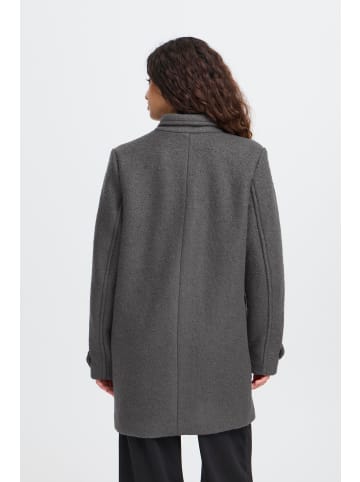 ICHI Mantel IHSTIPA Regular fit in Gray Pinstripe