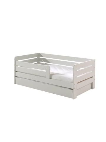 58 aufm Kessel JUNIORBETT Karie 144x56x70 aus Massivholz+MDF in Weiß