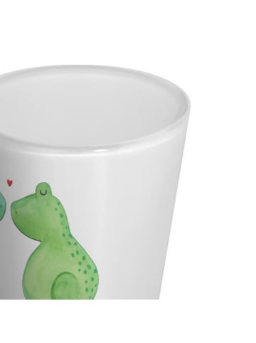 Mr. & Mrs. Panda Shot Glas Frosch Liebe ohne Spruch in Transparent