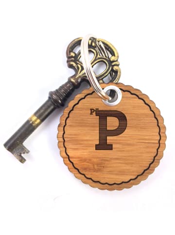 Mr. & Mrs. Panda Taschenanhänger Pürgg mit Spruch in Braun