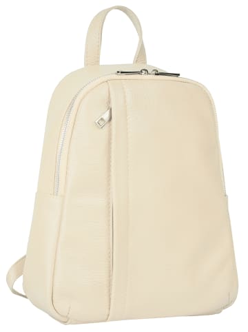 Samantha Look Rucksack echt Leder in beige