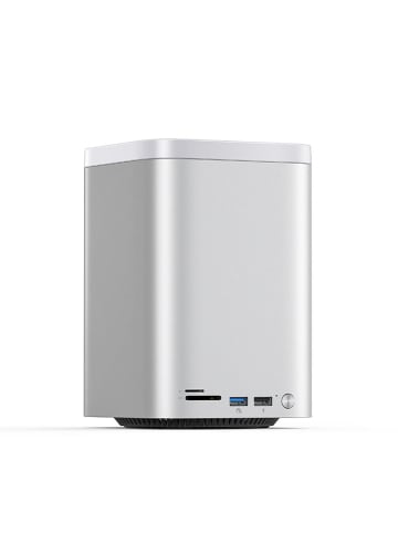 Orico MiniTower HDD Dockingstation bis 56 TB Silber