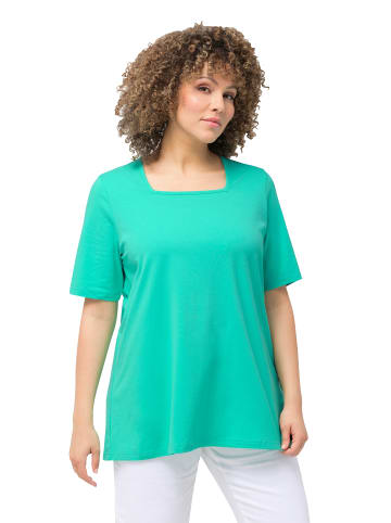 Ulla Popken Shirt in türkisgrün
