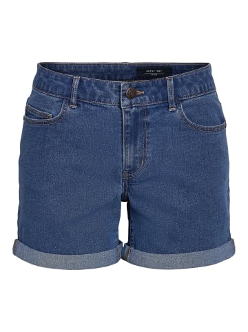 Noisy may Shorts in Medium Blue Denim