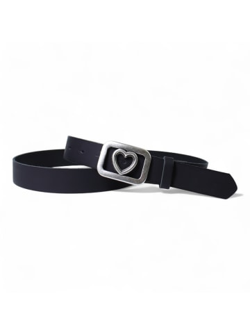 FRONHOFER Ledergürtel in Schwarz