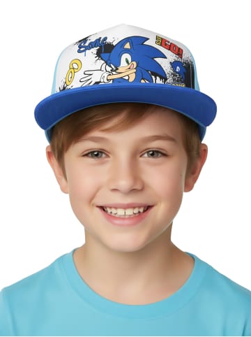 Sonic Sonic The Hedgehog Kappe Cap Basecap Baseballkappe verstellbar in blau