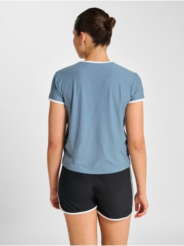 Hummel T-Shirt Hmlpulse Damen in FADED DENIM