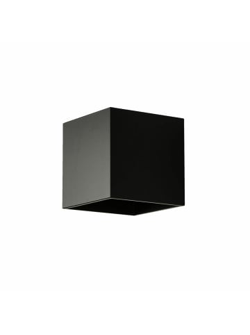 Licht-Erlebnisse Wandlampe EEK F (B)10 x (H)10 cm in Schwarz