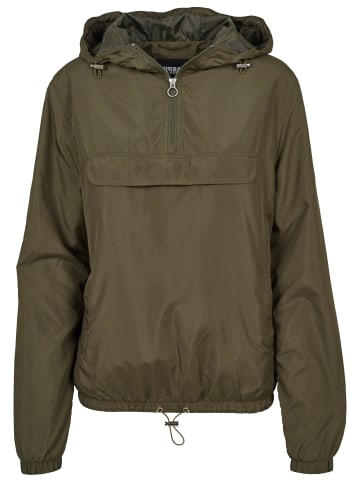 Urban Classics Windbreaker in grün