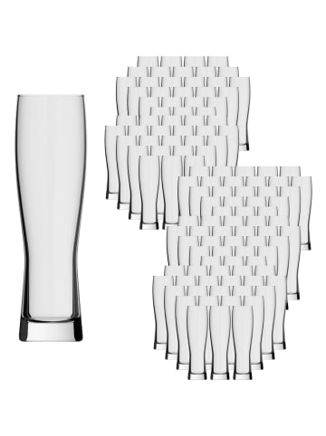 Rastal 120er Set Weizenbiergläser Monaco Slim 0,5 l in transparent