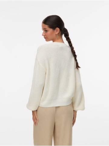 Vero Moda Strickjacke in Cloud Dancer