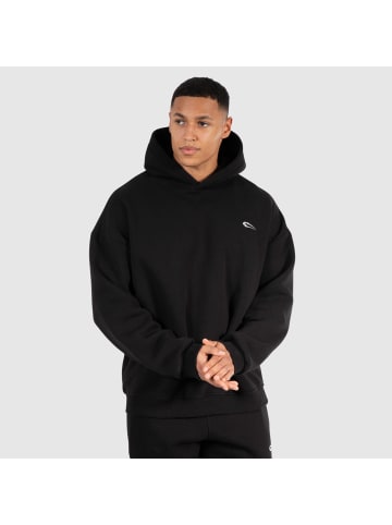 SMILODOX Oversize Unisex Hoodie Rocco in Schwarz