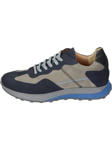 manitu Schnürschuhe, Sneakers Low in blau/grau