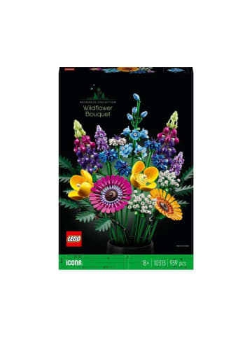 LEGO Bausteine Icons 10313 Wildblumenstrauß - ab 18 Jahre