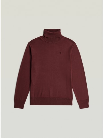 G-Star Raw Premium Core Turtle Strickpullover port red