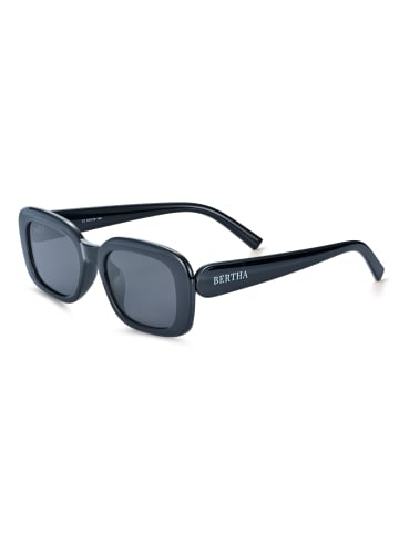 Bertha Polarisierte Sonnenbrille "Cassie" in Schwarz/Schwarz