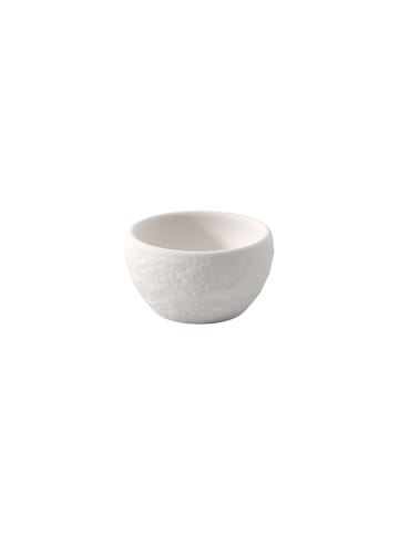 Villeroy & Boch Eierbecher Manufacture Rock Blanc in ø 4,8 cm in weiß