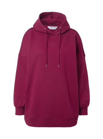 Studio Untold Sweatshirt in weinrot