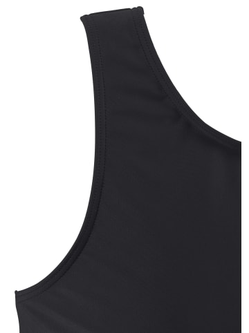 LASCANA Bade-Shirt in schwarz
