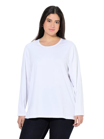 Ulla Popken Shirt in schneeweiß