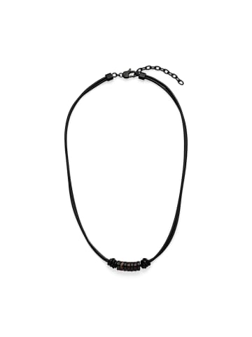 s.Oliver Kette Essential Leather in schwarz