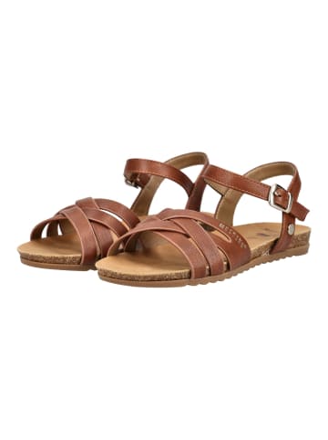 Mustang Sandalen in Cognac