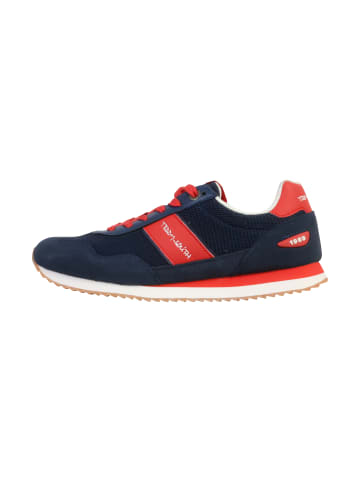 Teddy Smith Leder-Sneaker Blau