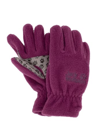 Jack Wolfskin Accessoires Fleece Glove in Rosa