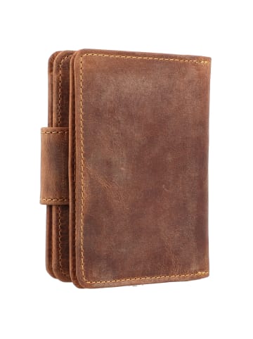 Greenburry Vintage Geldbörse Leder 12,5 cm brown