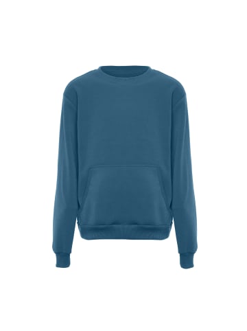 MO Round Neck Sweater in DENIMBLAU