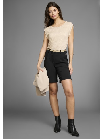 Laura Scott T-Shirt in beige-weiß