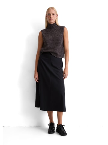 Marc O'Polo Ärmelloser Pullover loose in dark coffee