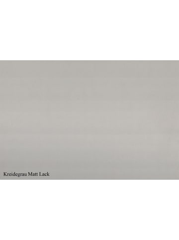 58 aufm Kessel TRESENTISCH Elene 70x70x106 schwarz matt/kreidegrau matt lack