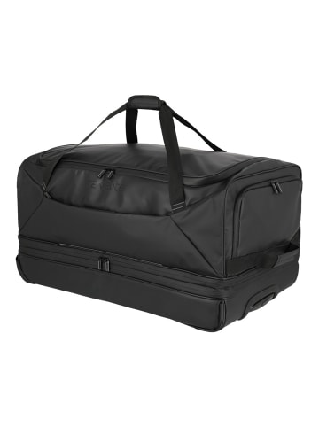 travelite Basics 2 Rollen Reisetasche 80 cm in schwarz