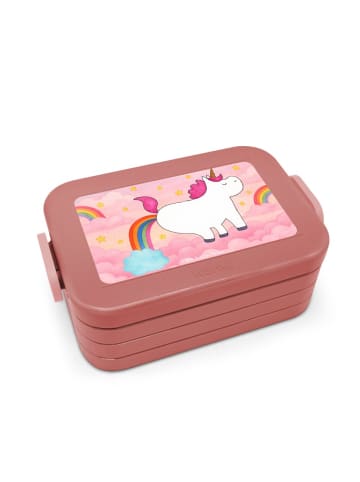 Mr. & Mrs. Panda MEPAL Bentobox Einhorn Pupsen Design ohne Spruch in Rot Pastell