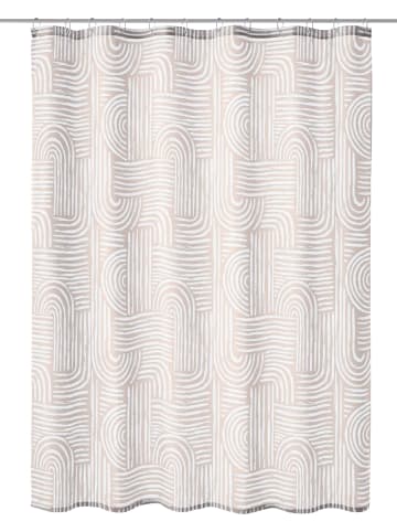 Kleine Wolke textiler Griff Duschvorhang Linja in seide